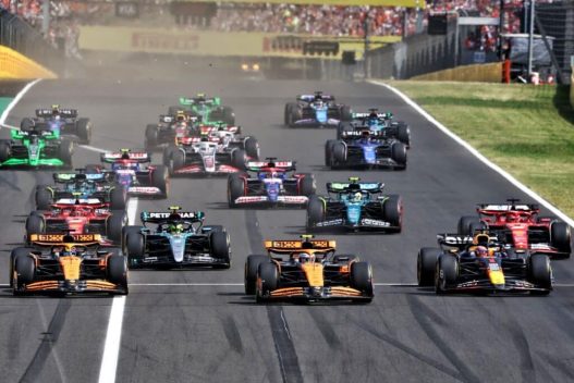 Gran Premio d’Europa: caos sotto la pioggia