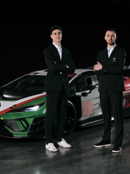 Michelotto e Paul promossi factory driver Lamborghini