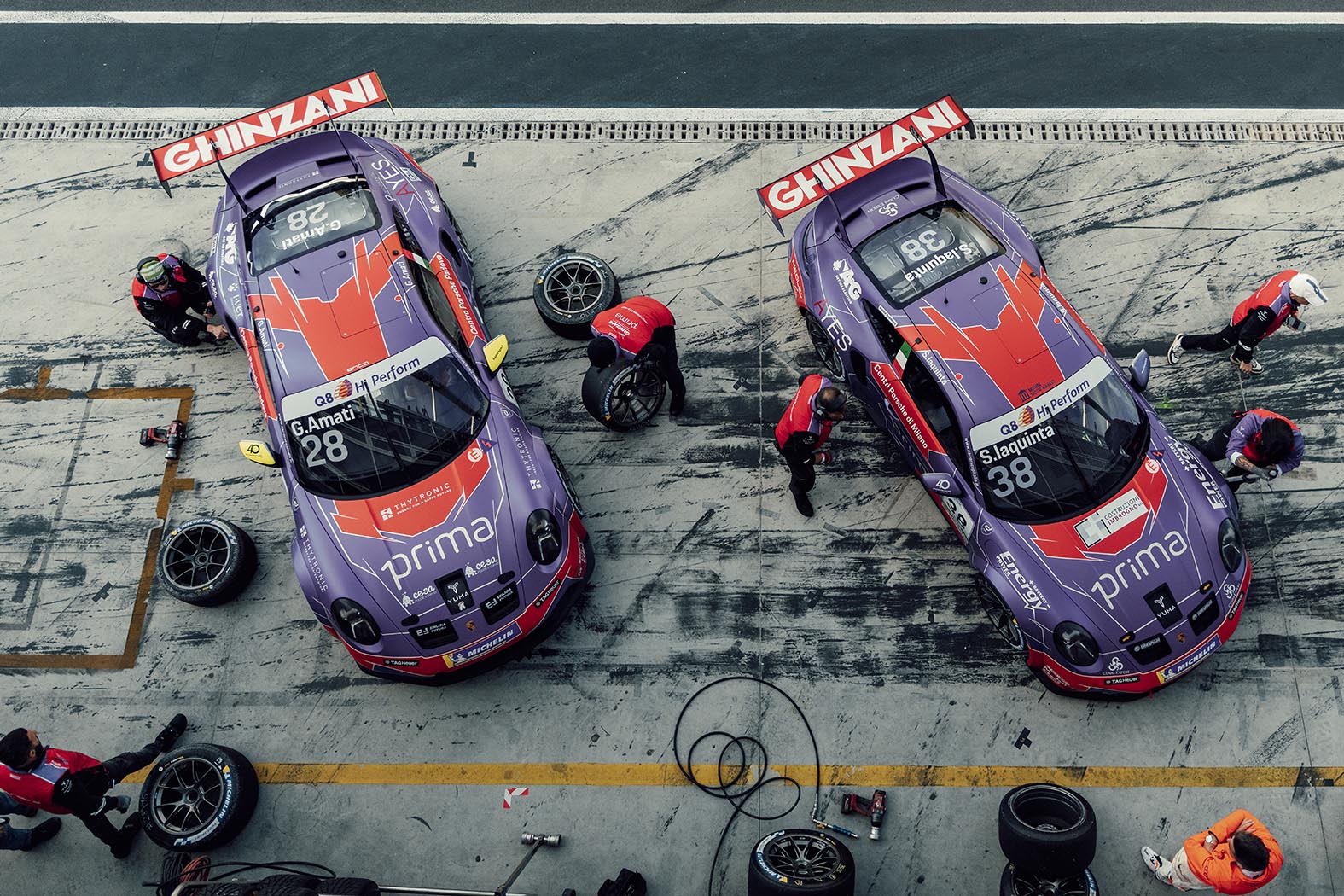 Prima Ghinzani Motorsport ufficializza Brusa e Quaresmini