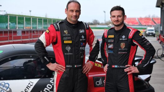 Alex Fontana nel Campionato Italiano GT4