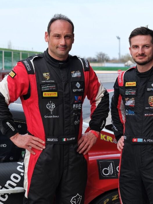 Alex Fontana nel Campionato Italiano GT4