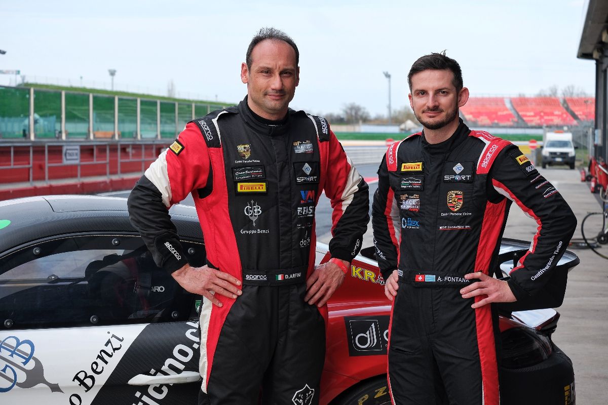 Alex Fontana nel Campionato Italiano GT4